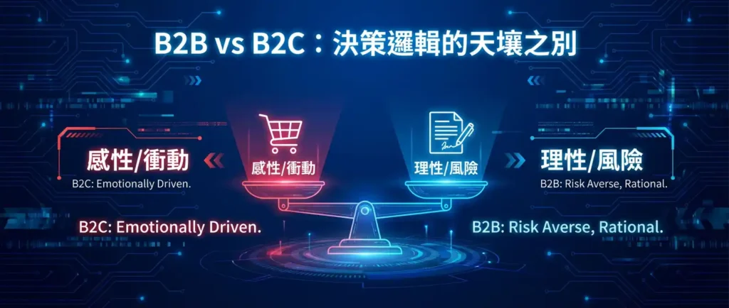 B2B外銷網站與B2C電商網站差異-1