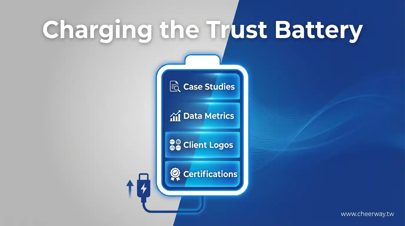 B2B網站首頁設計法則，三秒留住採購！