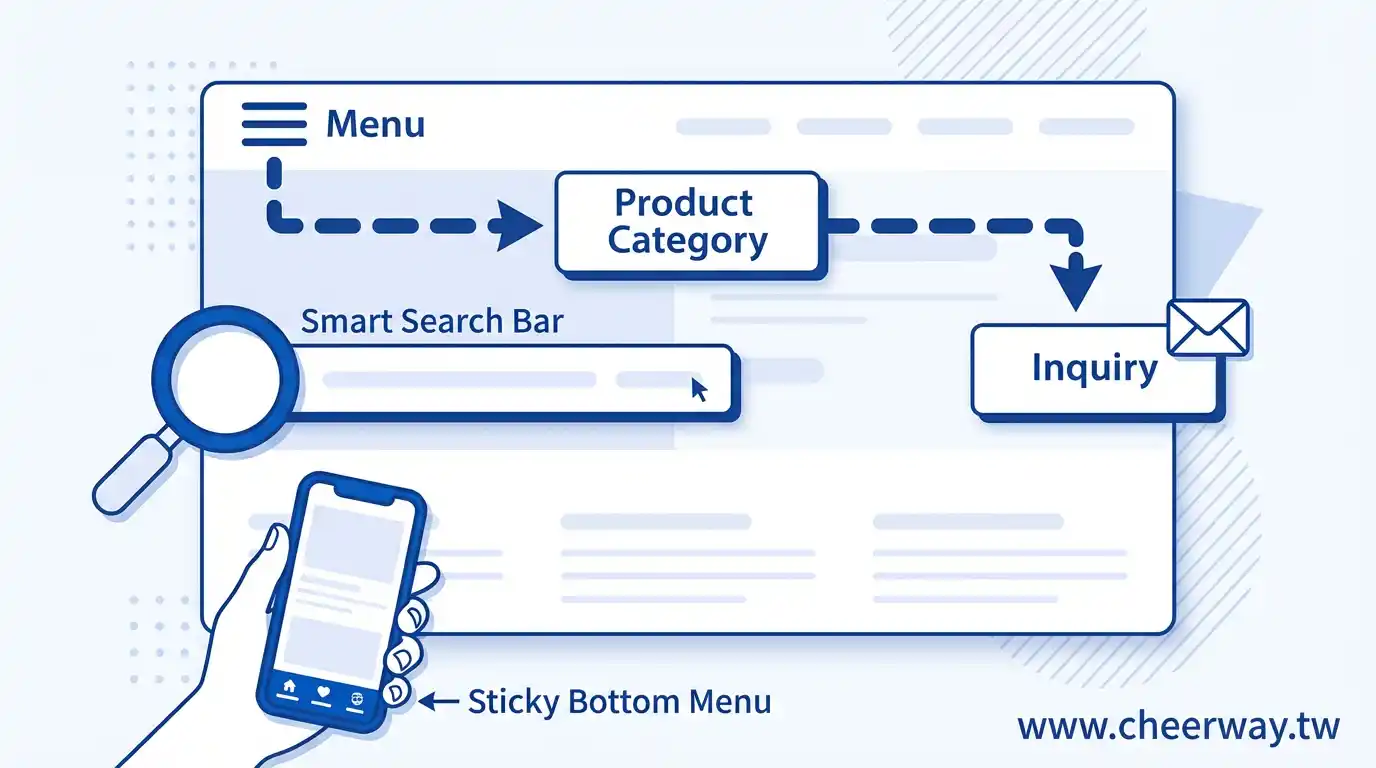 B2B網站首頁設計法則，三秒留住採購！