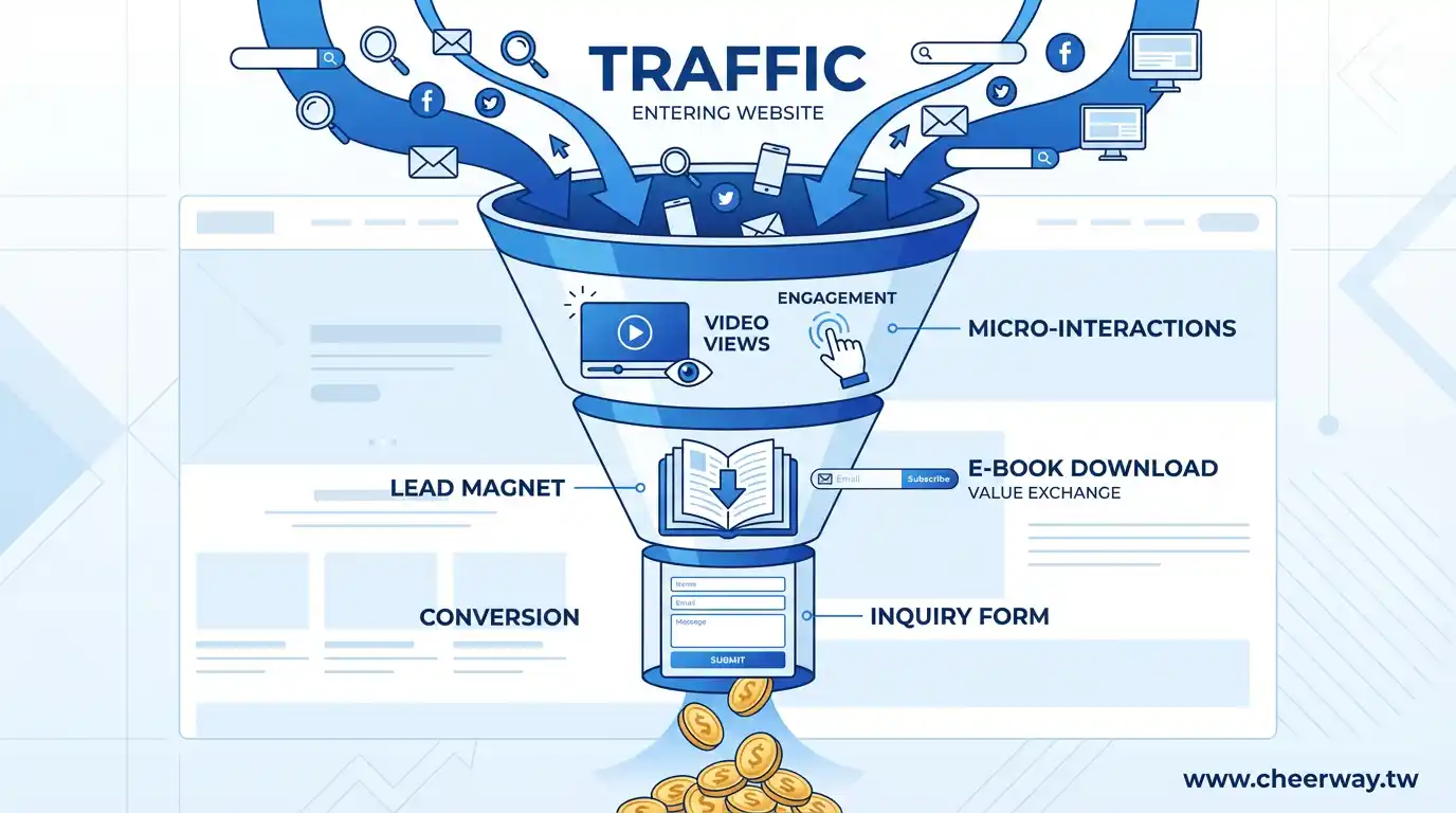 B2B網站首頁設計法則，三秒留住採購！