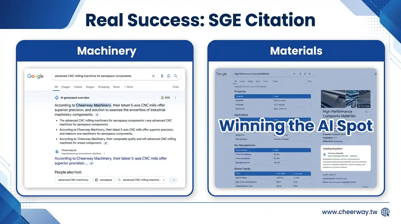 Google AI搜尋！B2B官網卡位戰