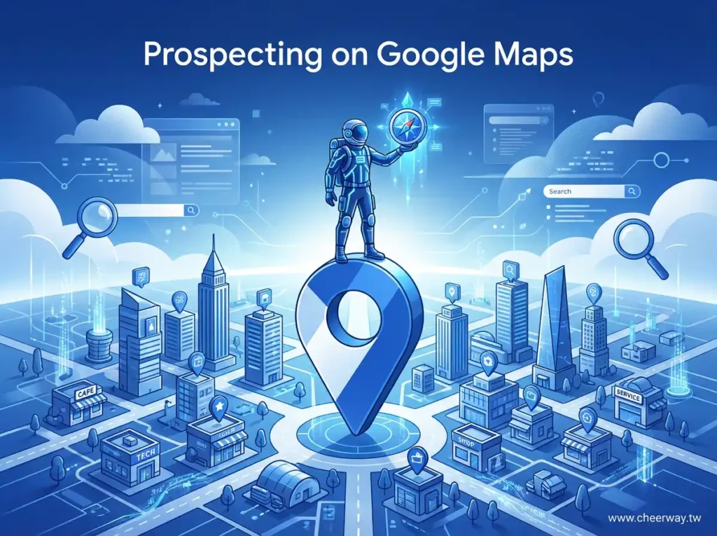 Google Maps 開發淘金術，4步驟精準挖掘在地經銷商