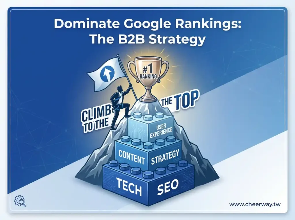 Google關鍵字排名！B2B首頁攻略