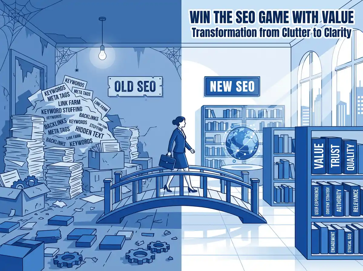 SEO排序演算法大解密：從關鍵字堆疊到有用內容的流量生存戰