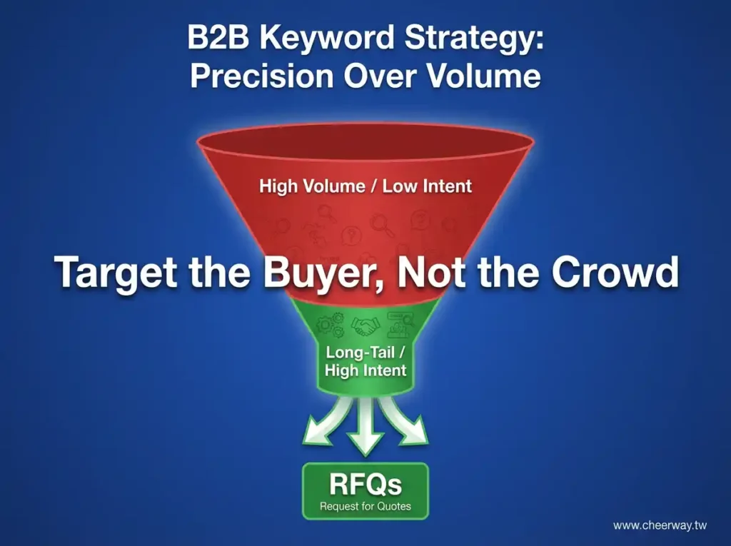 SEO關鍵字佈局！B2B精準獲客術