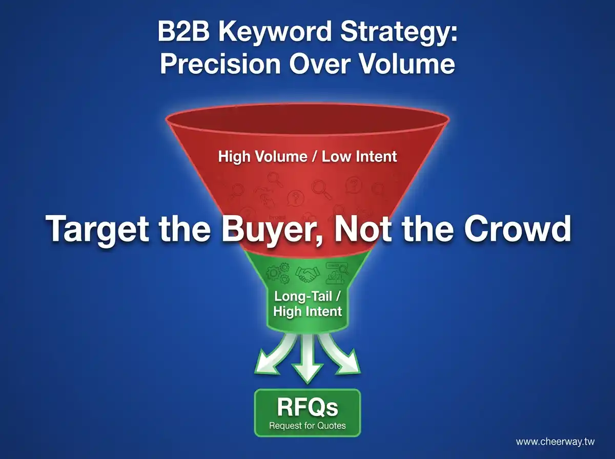 SEO關鍵字佈局！B2B精準獲客術