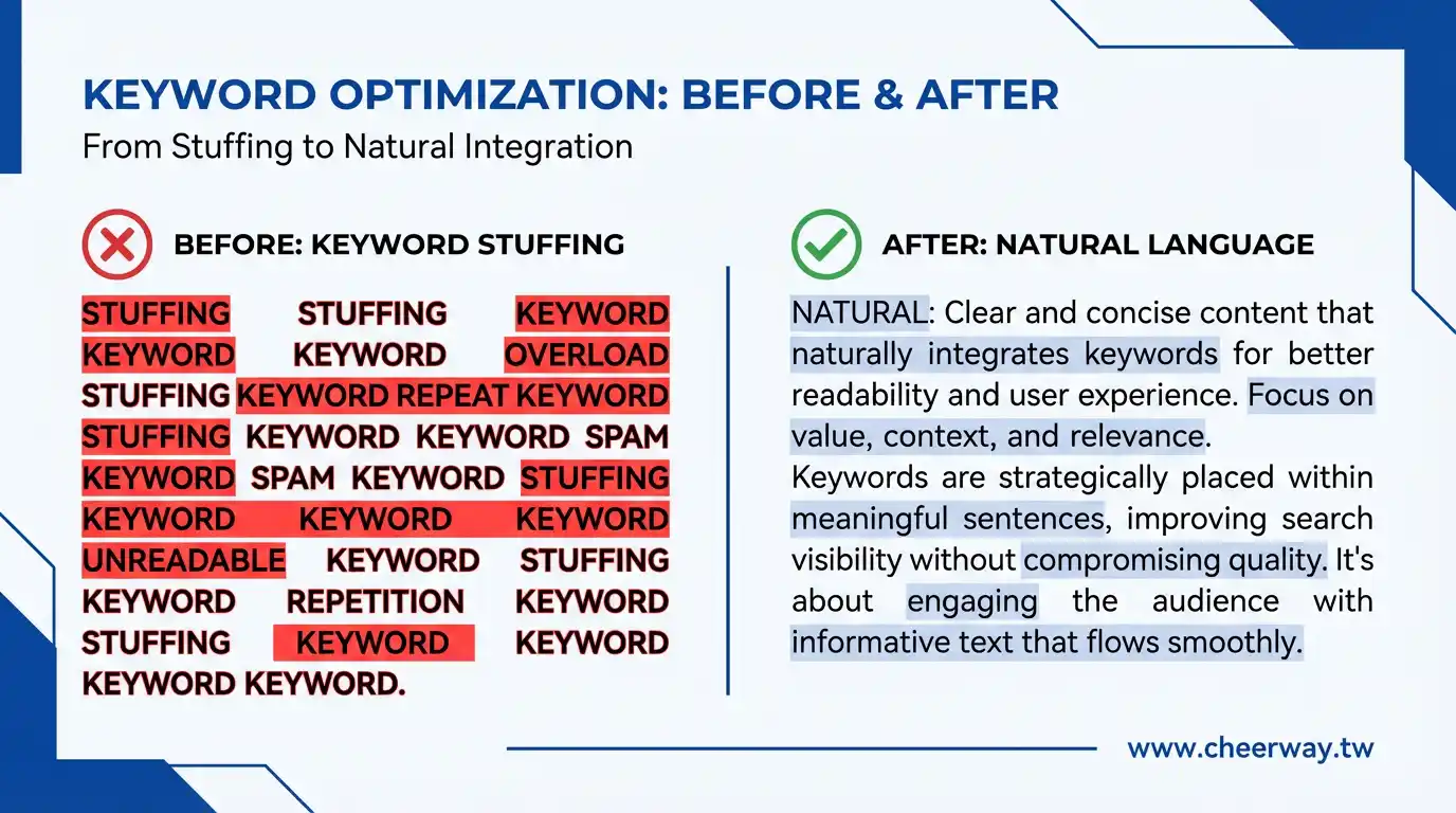 SEO關鍵字越多越好嗎?破解填充迷思，掌握精準佈局策略，助您流量翻倍