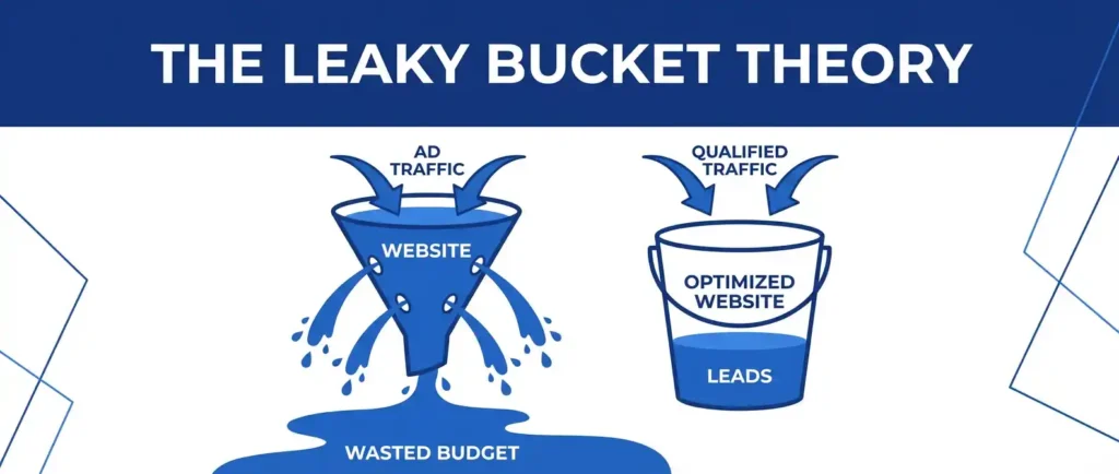 傳產廣告投報率殺手：為何30%的預算都浪費在你的舊網站上？