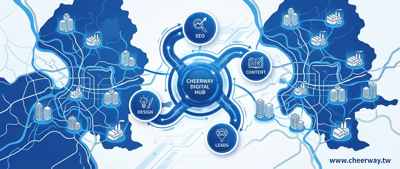 台北WordPress網頁設計公司首選：串聯雙北產業鏈，到廠服務的數位轉型樞紐