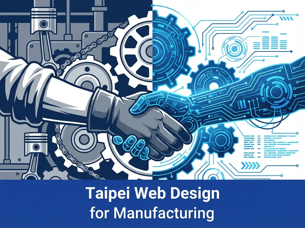 台北網頁設計推薦：傳產二代必看！找懂工廠語言的團隊破解轉型3大難題