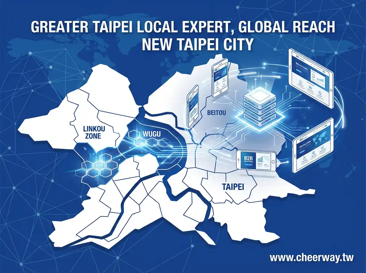 台北響應式網站設計首選：雙北傳產轉型必看！RWD結合SEO打造24小時接單的數位業務