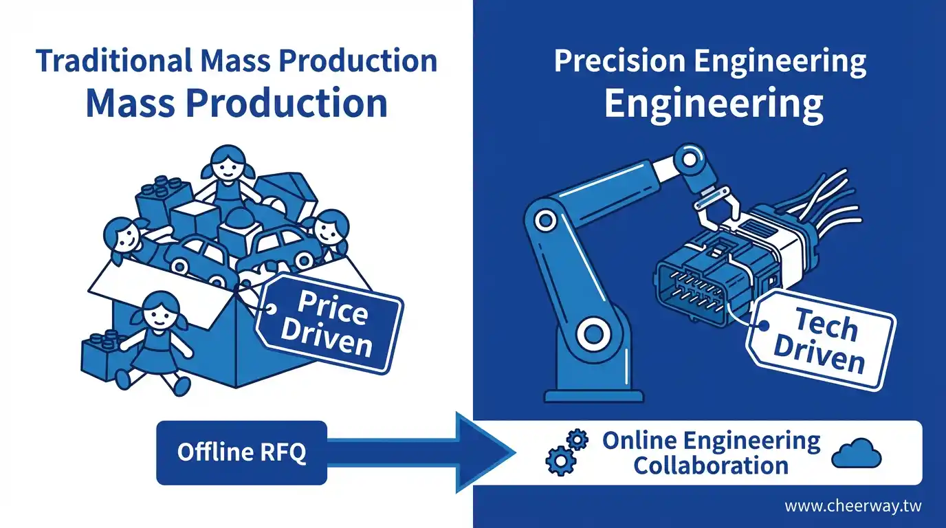 塑膠射出數位行銷，精密成型新佈局