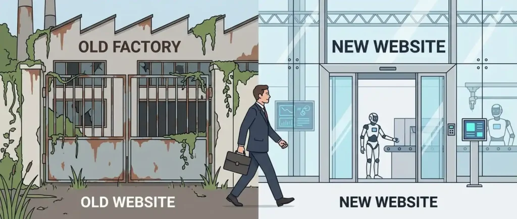 如何用數據說服上一代更新公司舊網站？