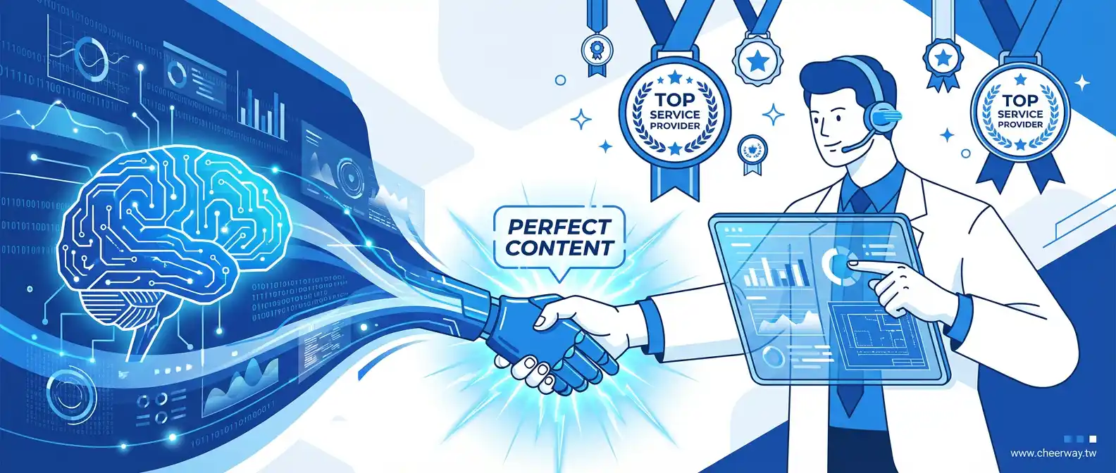 想要AI排名優化？4大指標選對B2B轉型夥伴