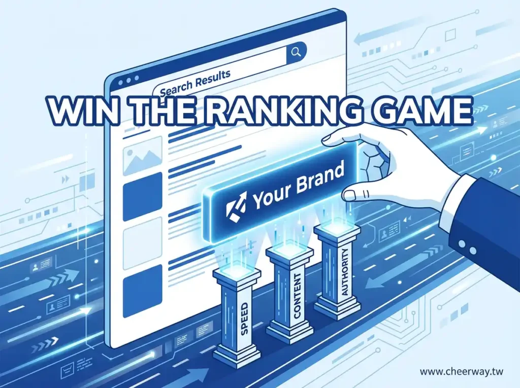 網站優化排序！速度與詢盤雙贏