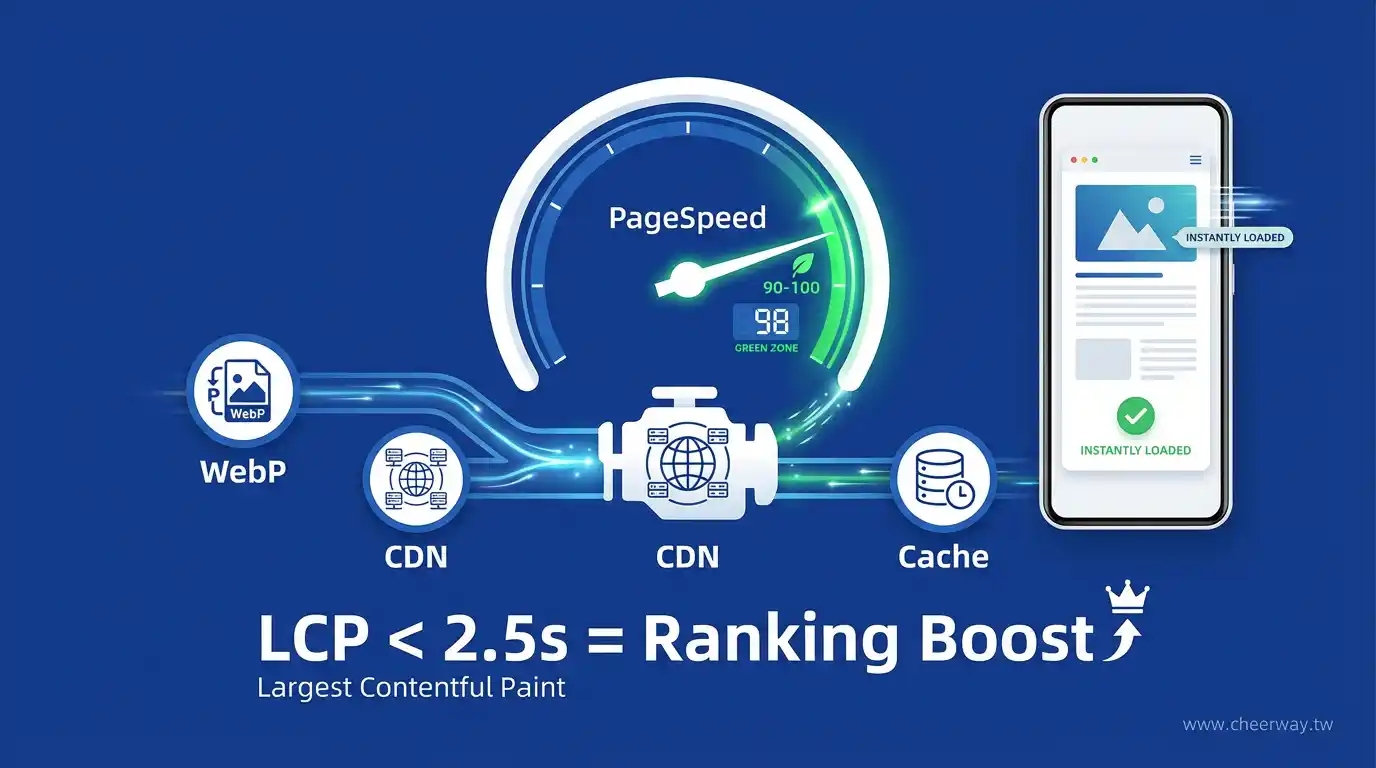 網站優化排序！速度與詢盤雙贏