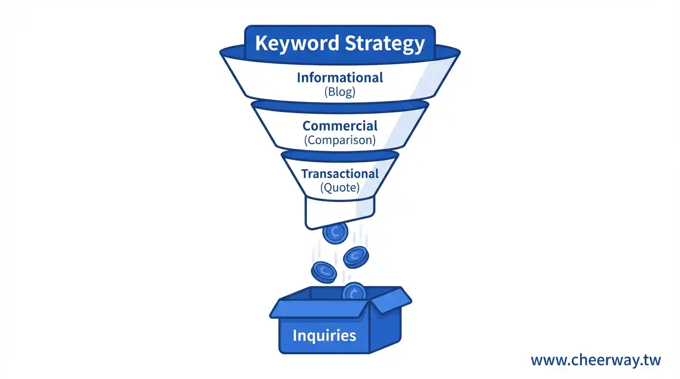網站優化排序！速度與詢盤雙贏