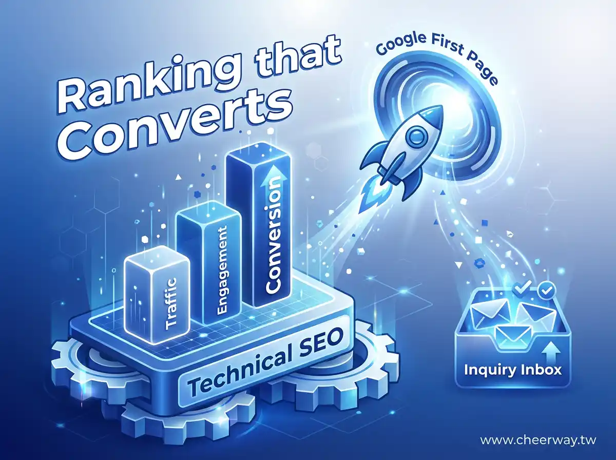 網站優化排序：B2B獲客指南