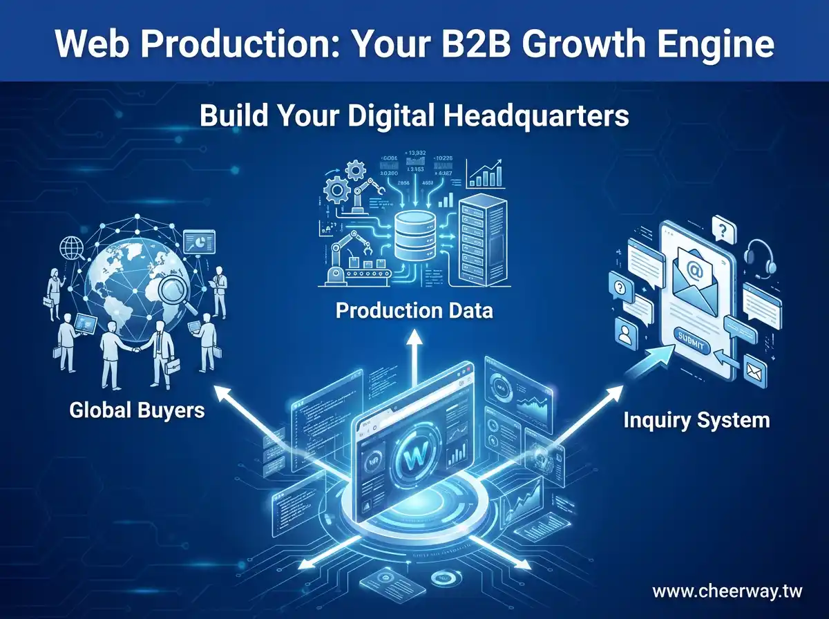 網頁製作！打造B2B自動獲客引擎