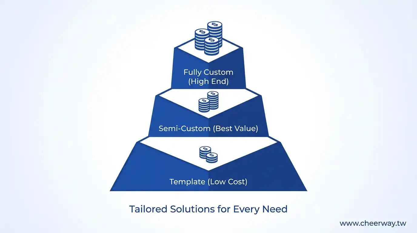 網頁設計費用全解析，從套版到客製化報價行情助您精準編列預算
