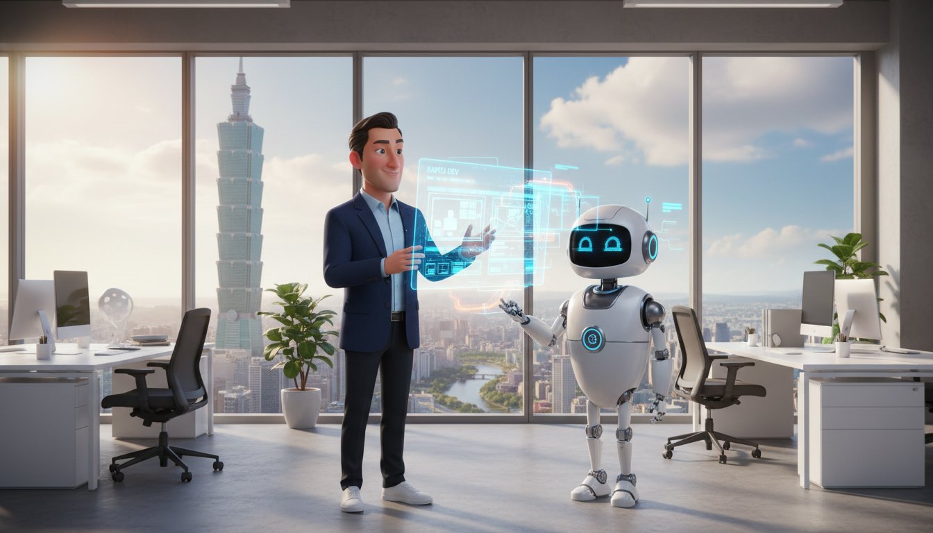 AI無憂快速建站全攻略：2026年B2B企業如何利用AI打造高轉單網站？ - Hero Image