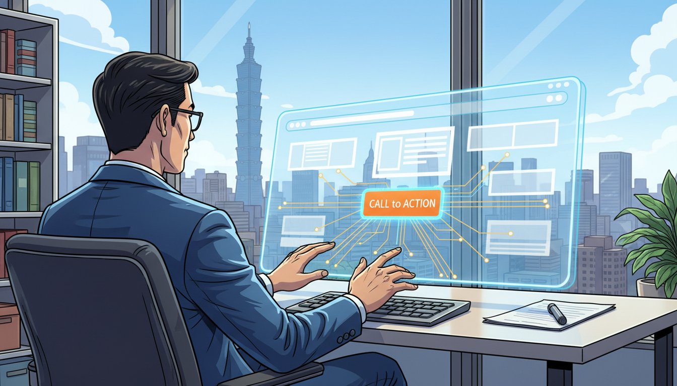 Call to Action 設計全攻略：B2B 網站如何透過 CTA 轉換高價值詢盤？ - Hero Image