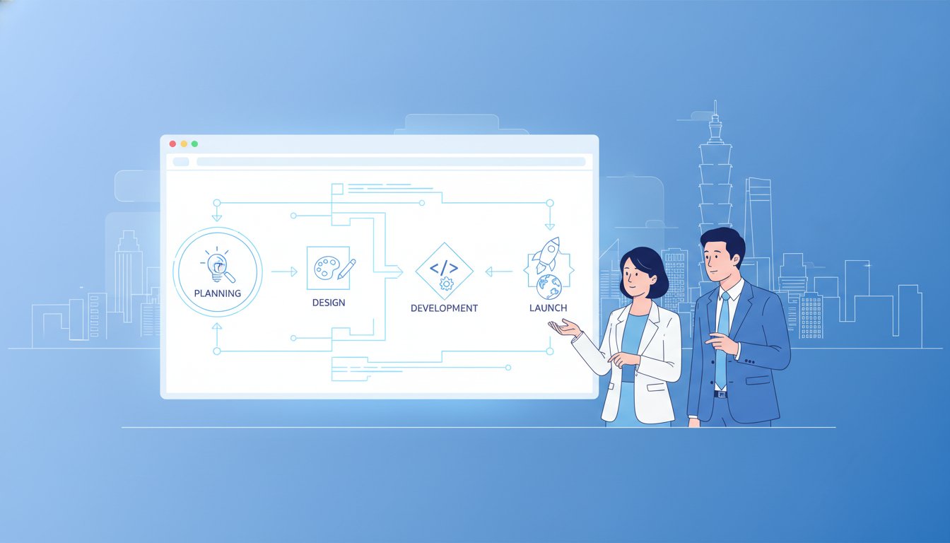 網站建置全攻略：從零到一，打造成功企業官網的5大關鍵 - Hero Image